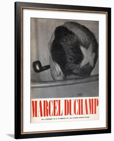 Poster for 'Marcel Duchamp: 66 Creative Years from the First Painting to the Last Drawing'-null-Framed Giclee Print