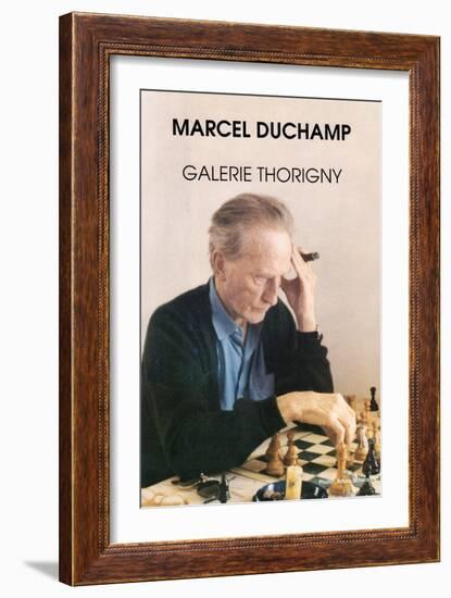 Poster for Marcel Duchamp at Galerie Thorigny, January-February 1991-null-Framed Giclee Print