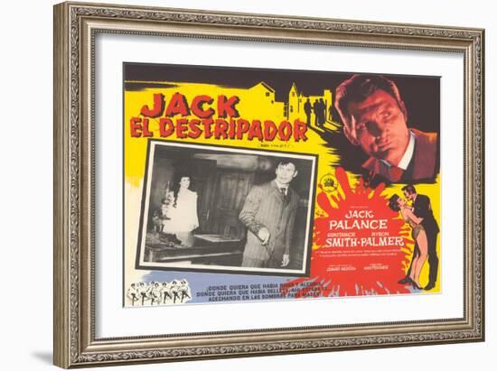 Poster for Mexican Film Noir Movie-null-Framed Art Print