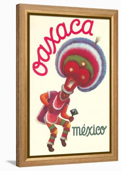 Poster for Oaxaca, Mexico, Folkloric Dancer-null-Framed Stretched Canvas