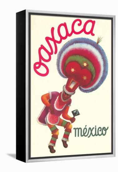 Poster for Oaxaca, Mexico, Folkloric Dancer-null-Framed Stretched Canvas