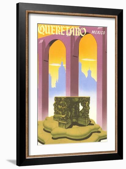 Poster for Queretaro, Mexico-null-Framed Art Print