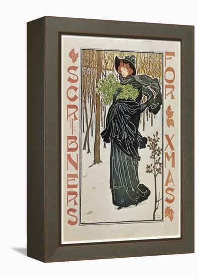 Poster for Scribner's Magazine-Louis John Rhead-Framed Stretched Canvas