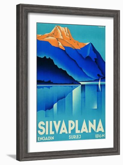 Poster for Silvaplana-null-Framed Giclee Print