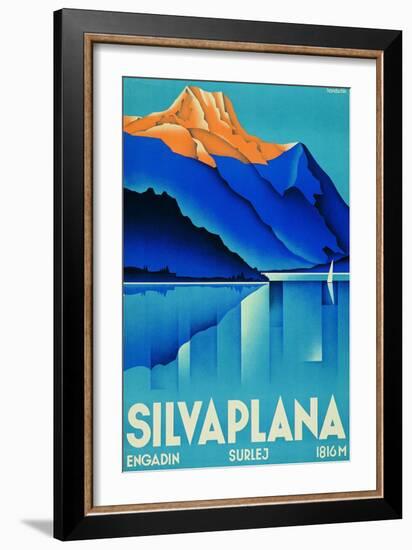 Poster for Silvaplana-null-Framed Giclee Print