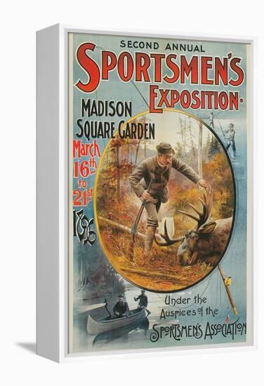 Poster for Sportmen's Exposition, 1896-null-Framed Stretched Canvas
