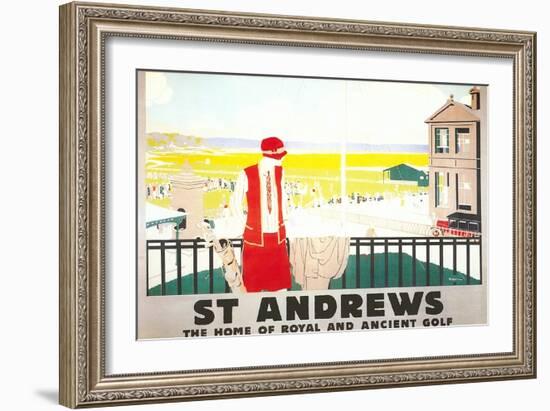 Poster for St. Andrews-null-Framed Art Print