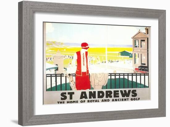 Poster for St. Andrews-null-Framed Art Print