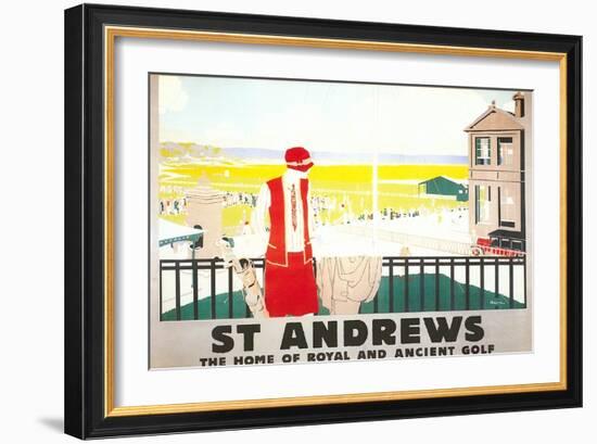 Poster for St. Andrews-null-Framed Art Print