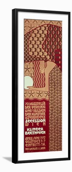 Poster For the 14th Exhibition of Vienna Secession, c.1902-Alfred Roller-Framed Giclee Print