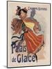 Poster for the Fashionable Palais De Glace in the Champs Elysees Paris-Jules Ch?ret-Mounted Photographic Print