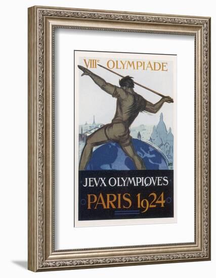 Poster for the Paris Olympiad-Orsi-Framed Photographic Print