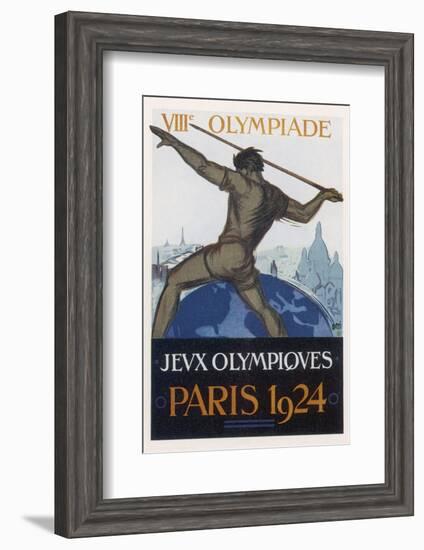 Poster for the Paris Olympiad-Orsi-Framed Photographic Print