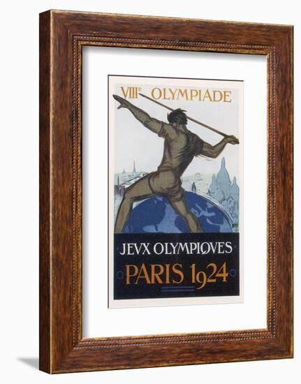 Poster for the Paris Olympiad-Orsi-Framed Photographic Print