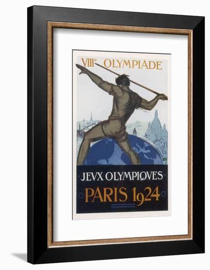 Poster for the Paris Olympiad-Orsi-Framed Photographic Print