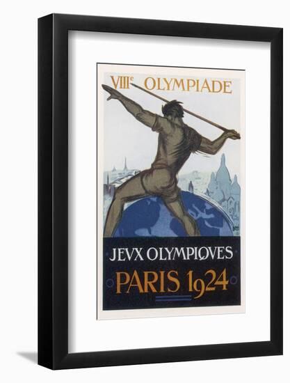 Poster for the Paris Olympiad-Orsi-Framed Photographic Print