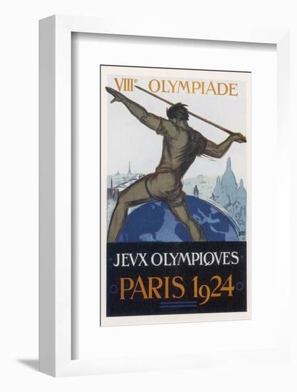 Poster for the Paris Olympiad-Orsi-Framed Photographic Print