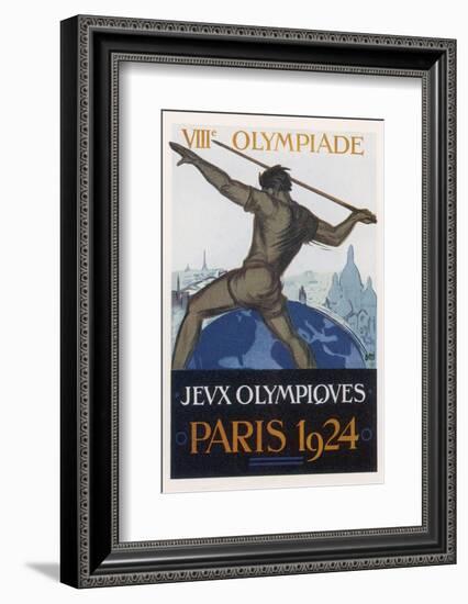 Poster for the Paris Olympiad-Orsi-Framed Photographic Print