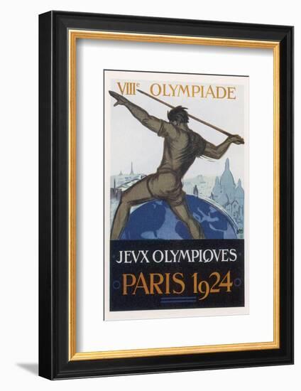 Poster for the Paris Olympiad-Orsi-Framed Photographic Print