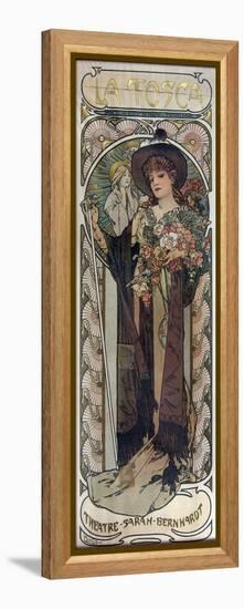 Poster for the Play La Tosca by Victorien Sardou, 1899-Alphonse Mucha-Framed Premier Image Canvas