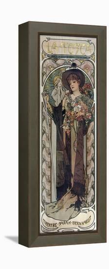 Poster for the Play La Tosca by Victorien Sardou, 1899-Alphonse Mucha-Framed Premier Image Canvas