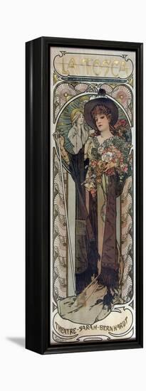 Poster for the Play La Tosca by Victorien Sardou, 1899-Alphonse Mucha-Framed Premier Image Canvas