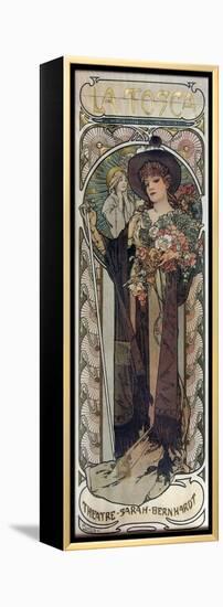 Poster for the Play La Tosca by Victorien Sardou, 1899-Alphonse Mucha-Framed Premier Image Canvas