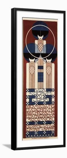 Poster for the Vienna Secession Exhibition, 1902-Koloman Moser-Framed Giclee Print