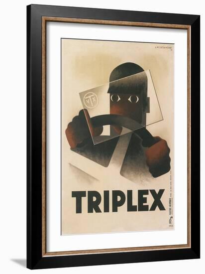 Poster for Triplex Auto Glass-null-Framed Giclee Print