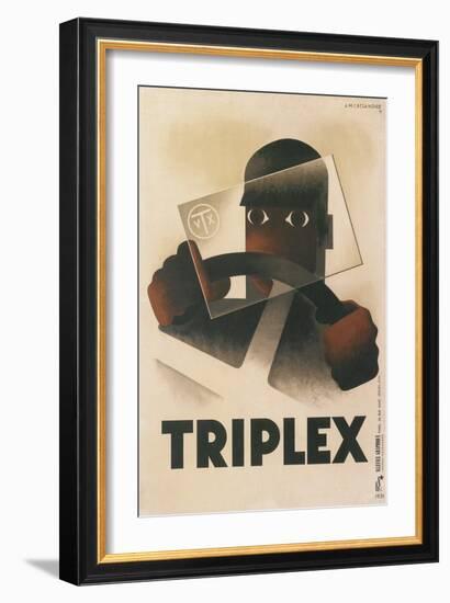 Poster for Triplex Auto Glass-null-Framed Giclee Print