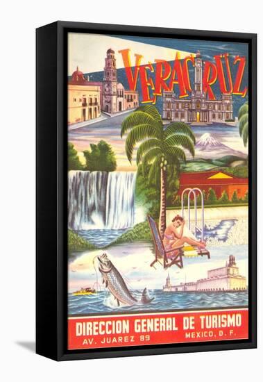 Poster for Veracruz, Mexico-null-Framed Stretched Canvas