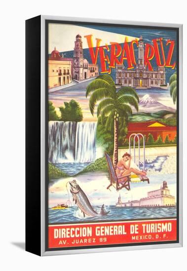 Poster for Veracruz, Mexico-null-Framed Stretched Canvas