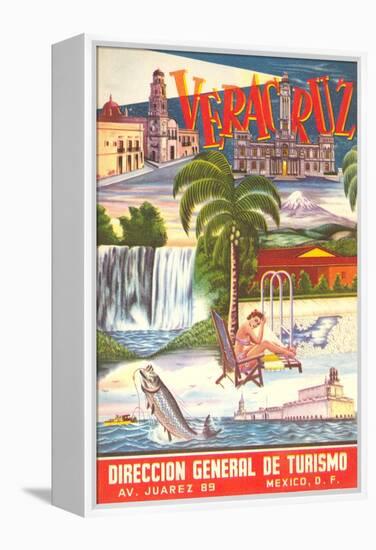 Poster for Veracruz, Mexico-null-Framed Stretched Canvas