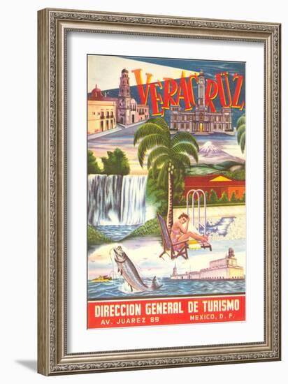 Poster for Veracruz, Mexico-null-Framed Art Print