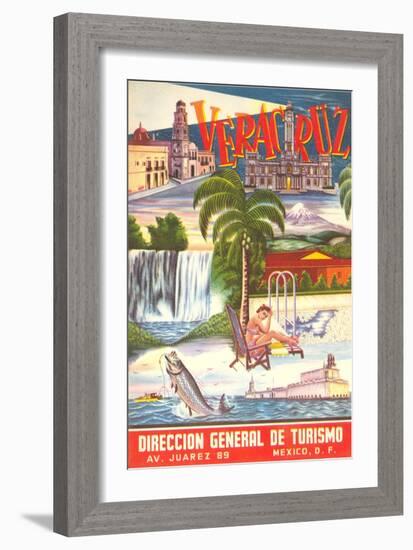 Poster for Veracruz, Mexico-null-Framed Art Print