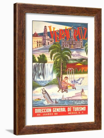 Poster for Veracruz, Mexico-null-Framed Art Print