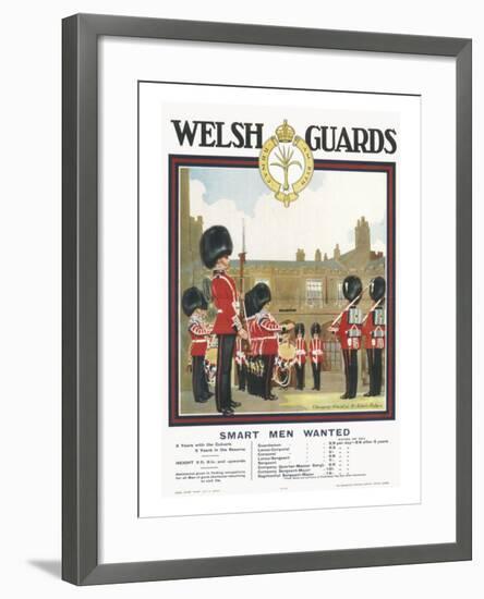 Poster for Welsh Guards-null-Framed Giclee Print