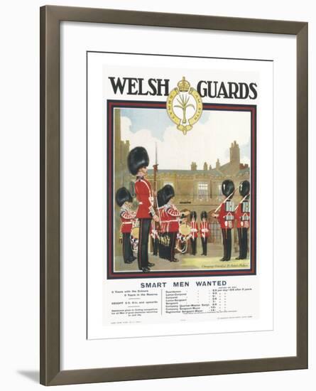 Poster for Welsh Guards-null-Framed Giclee Print