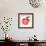 Poster Fruit Apple Red-anna42f-Framed Art Print displayed on a wall