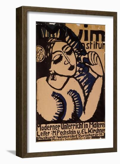 Poster Institute Muim-Ernst Ludwig Kirchner-Framed Giclee Print