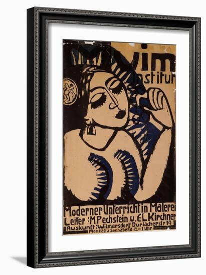 Poster Institute Muim-Ernst Ludwig Kirchner-Framed Giclee Print