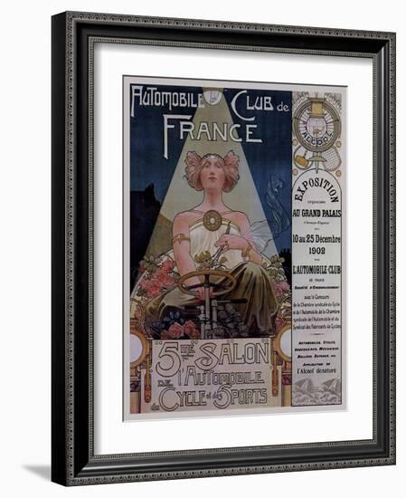 Poster Livemont 1902 Car Dion Bouton-Vintage Lavoie-Framed Giclee Print