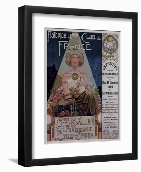 Poster Livemont 1902 Car Dion Bouton-Vintage Lavoie-Framed Giclee Print