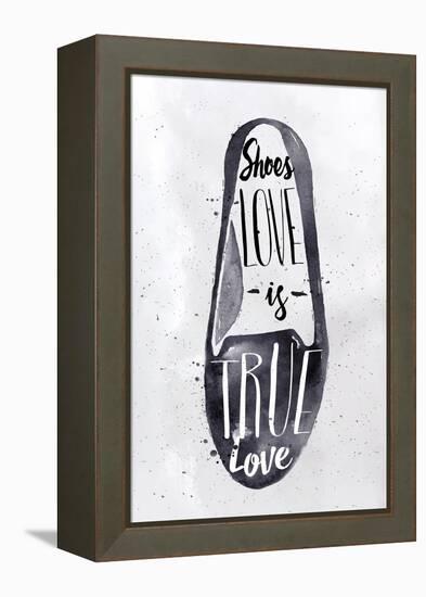 Poster Modern Shoes-anna42f-Framed Stretched Canvas