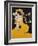 Poster of a Woman in a Yellow Dress by Jules Alexandre Grun-null-Framed Giclee Print