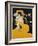 Poster of a Woman in a Yellow Dress by Jules Alexandre Grun-null-Framed Giclee Print