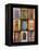 Poster of doors shot throughout Provence, France-Mallorie Ostrowitz-Framed Premier Image Canvas