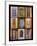 Poster of doors shot throughout Provence, France-Mallorie Ostrowitz-Framed Photographic Print