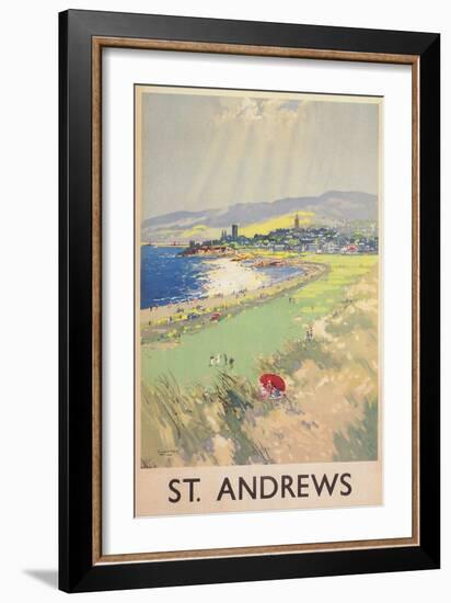 Poster of St. Andrews Golf Course-null-Framed Art Print