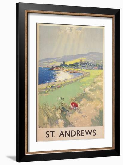 Poster of St. Andrews Golf Course-null-Framed Premium Giclee Print